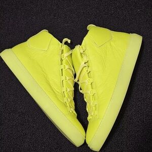 Balenciaga Arena Men Sz US 11 (EU 44)Volt Leather High Ace B22 B23 Portofino